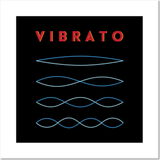 Vibrato Waves Posters and Art